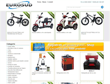 Tablet Screenshot of eurosud.it